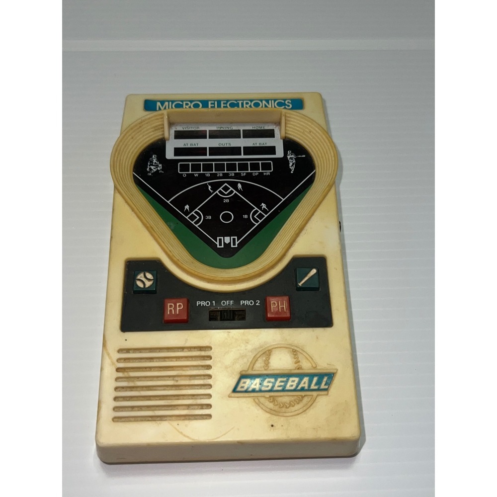 Vintage Micro Electronics Handheld Baseball Game Retro Electronic Toy Hong Kong - Picture 2 of 6